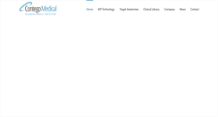 Desktop Screenshot of contegomedical.com